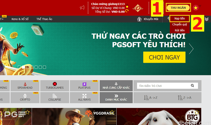 Hướng dẫn gửi tiền Dafabet thành công sau 5 phút | Dbetvn 5