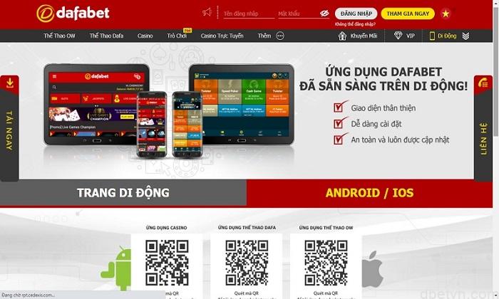 Tải ứng dụng Dafabet – Thiên đường cá cược trong tầm tay 3